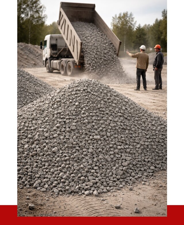 Гранитный щебень фракция 0-5 в Пушкино от 3008 руб ПРОНЕРУДПшк