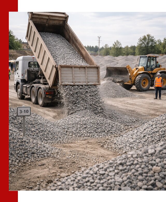 Гранитный щебень фракции 3–10: доставка и продажа в Пушкино