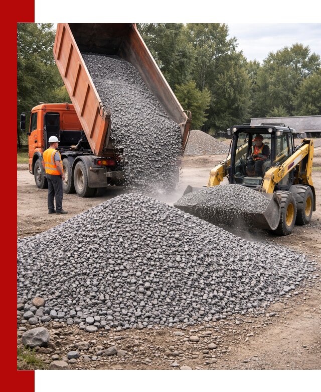 Купить гранитный щебень фракции 5–10 в Пушкино с доставкой