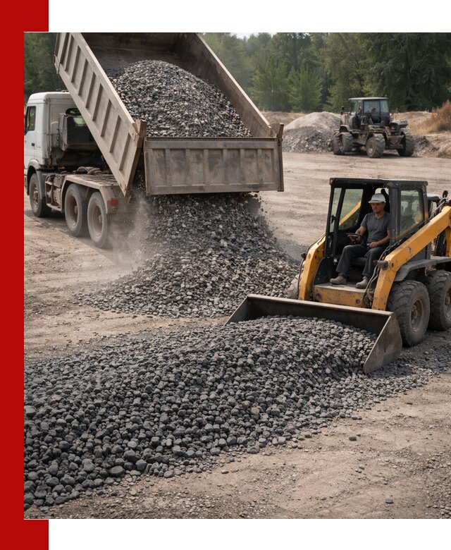 Гранитный щебень фракция 40-70 с доставкой в Пушкино