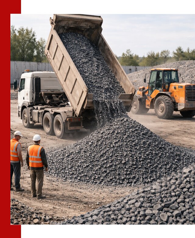 Доставка и продажа щебня габбро-диабаза в Пушкино
