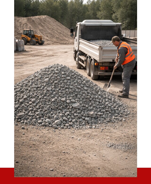 Гравийный щебень фракция 5-10 в Пушкино от 2282 р. | ПРОНЕРУДПшк