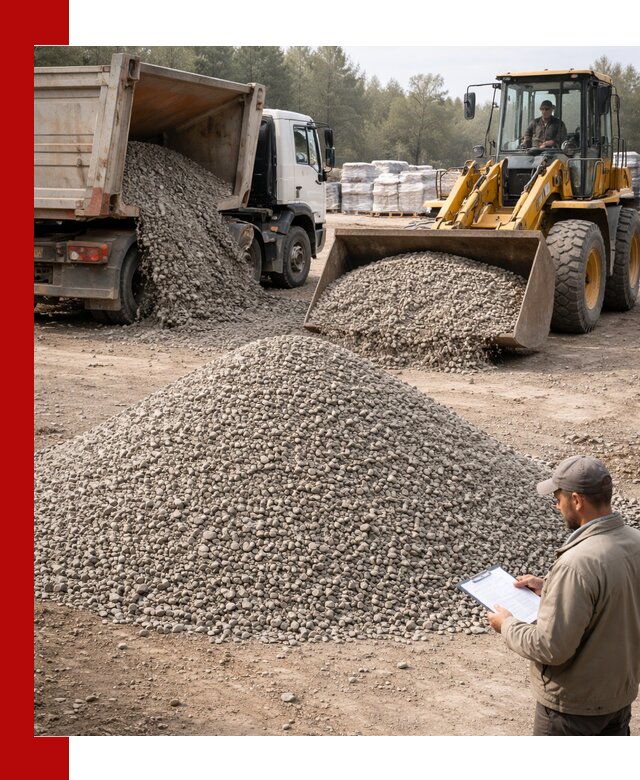 Гравийный щебень фракция 5–10 с доставкой в Пушкино