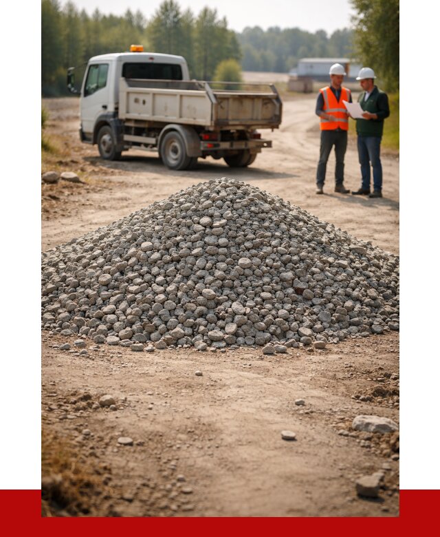 Гравийный щебень фракция 20-40 в Пушкино от 1245 р. | ПРОНЕРУДПшк