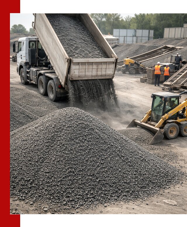 Вторичный щебень фракция 0–5 с доставкой в Пушкино