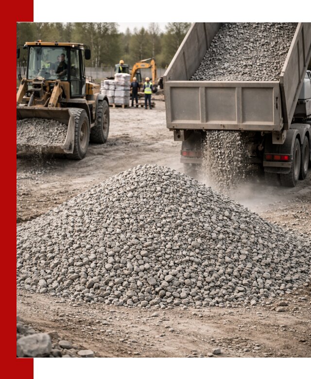 Вторичный щебень фракции 5-20 в Пушкино — доставка и продажа крупнотоннажно