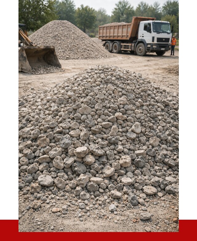 Вторичный щебень фракция 20-40 в Пушкино от 2282 р ПРОНЕРУДПшк