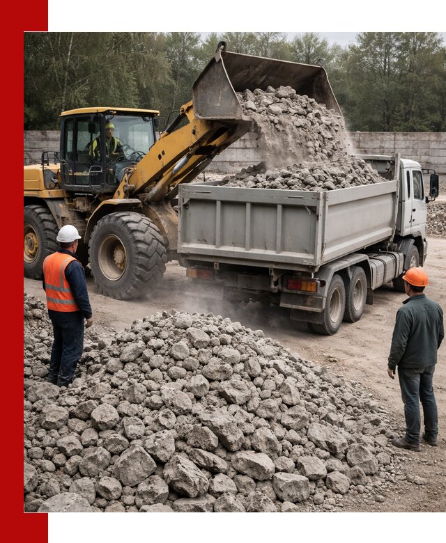 Вторичный щебень фракция 70–150 в Пушкино с доставкой