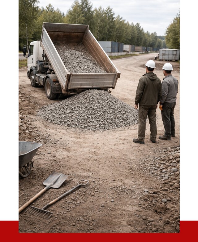 Бетонный щебень фракция 5-20 в Пушкино от 3319 р., ПРОНЕРУДПшк