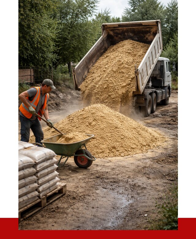 Купить песок с доставкой в Пушкино от 1867 р. | ПРОНЕРУДПшк