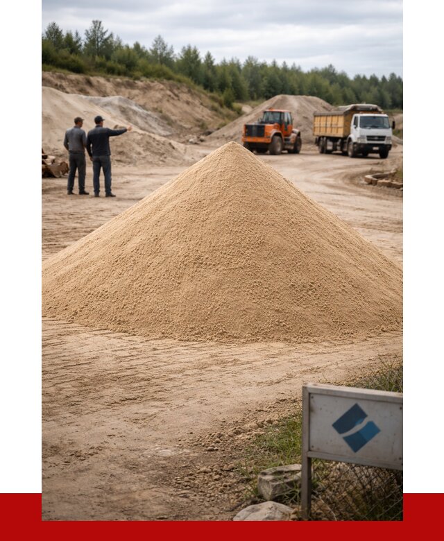 Карьерный песок навалом в Пушкино от 1867 р. | ПРОНЕРУДПшк