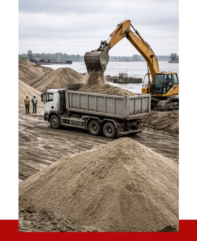 Купить речной песок навалом в Пушкино от 1867 р., ПРОНЕРУДПшк