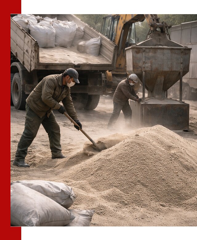 Кварцевый песок для пескоструя в Пушкино — доставка и качество