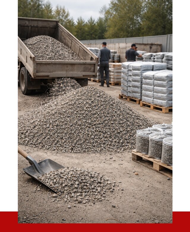 Гравий фракция 5-20 в Пушкино купить от 2386 р. ПРОНЕРУДПшк