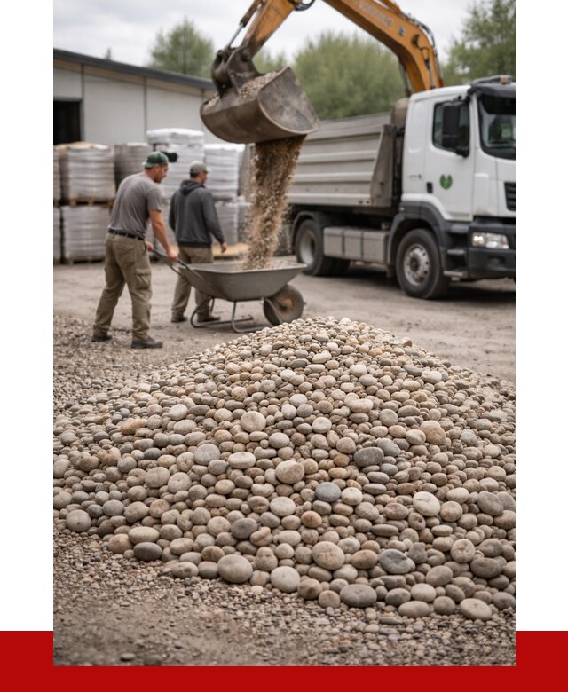 Галька декоративная в Пушкино от 3319 р. за куб | ПРОНЕРУДПшк