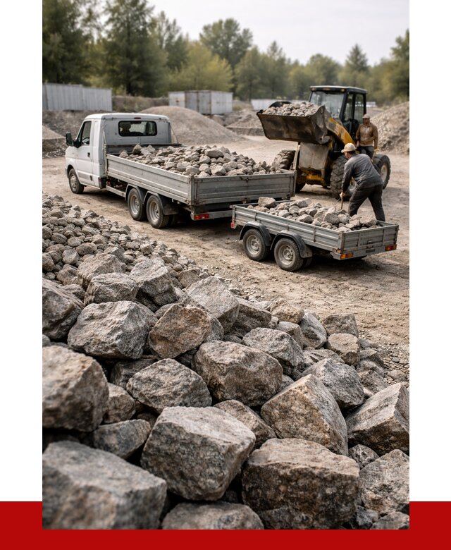 Купить бутовый камень гранитный в Пушкино от 2904 р. | ПРОНЕРУДПшк