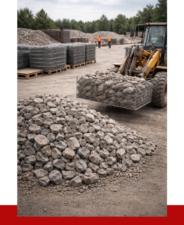 Камень для габионов фракция 70-150 в Пушкино от 4357 р. | ПРОНЕРУДПшк