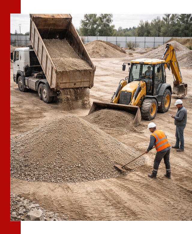 Поставка и доставка ПГС С4 в мешках и самосвалах в Пушкино