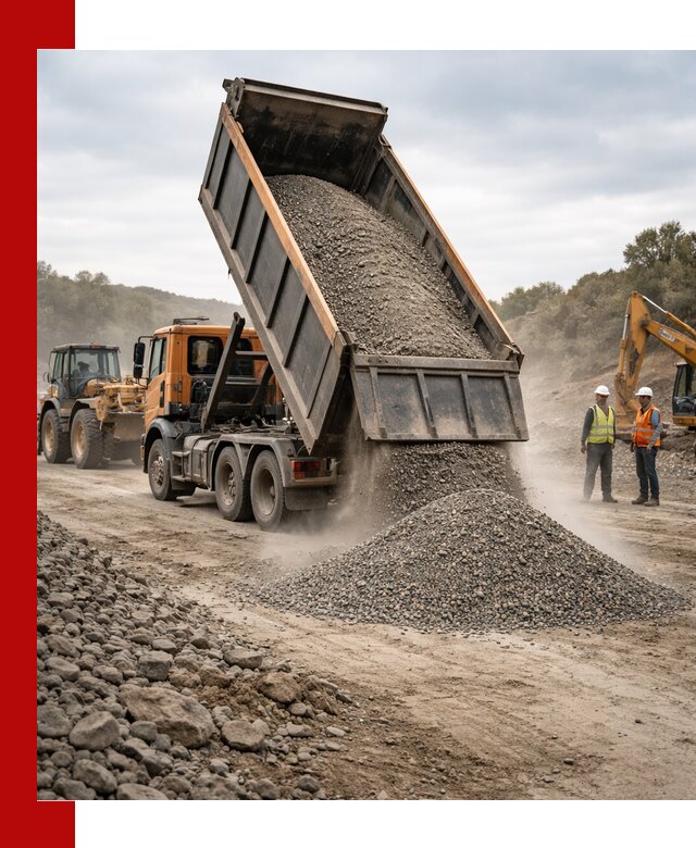 Щебёночно-песчаная смесь ЩПС С1 с доставкой в Пушкино