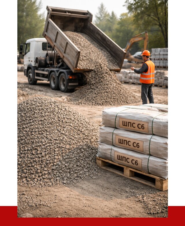 ЩПС С6 в Пушкино с доставкой от 2282 р. за куб | ПРОНЕРУДПшк