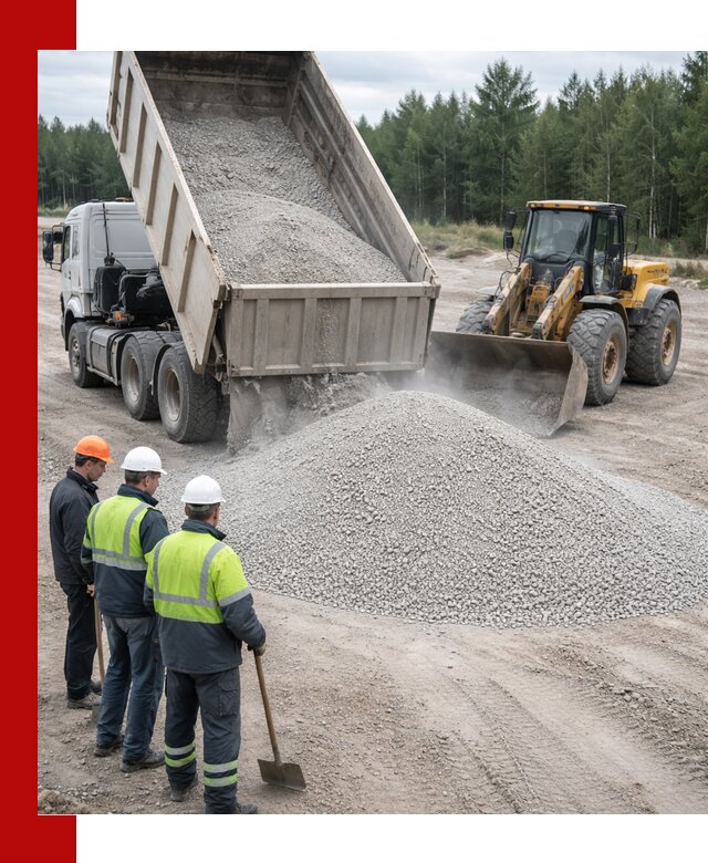 Известняковый отсев 0-5 доставка в Пушкино быстро и выгодно