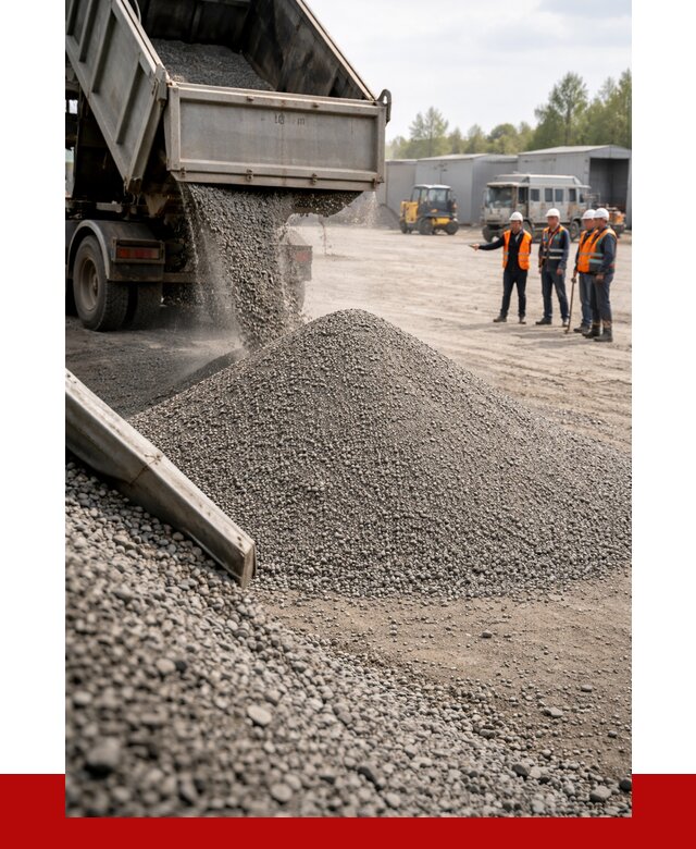 Гравийный отсев 0-5 в Пушкино от 1245 р. с доставкой | ПРОНЕРУДПшк