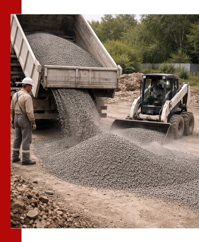 Доставка гравийного отсева 0-5 в Пушкино оптом и в розницу