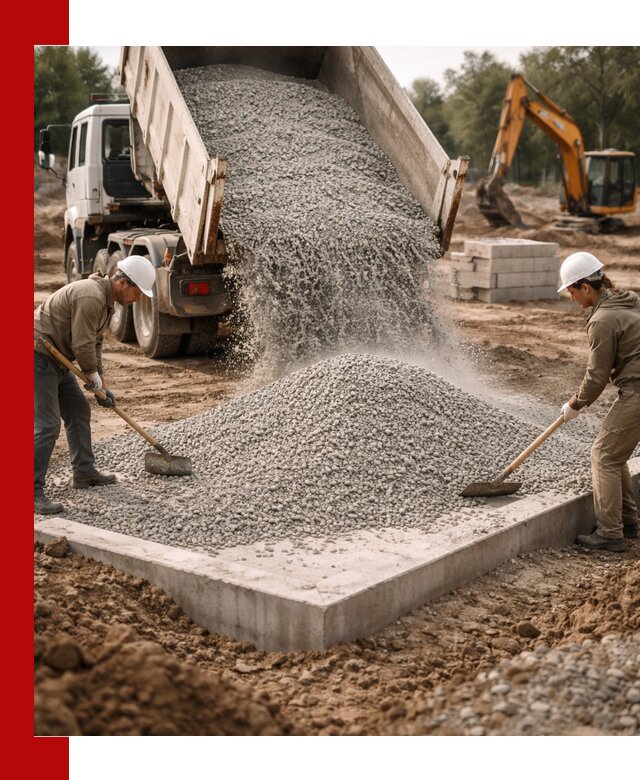 Доставка и продажа отсева для бетона в Пушкино