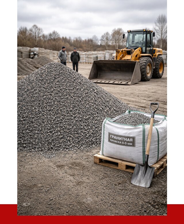 Купить гранитную крошку в Пушкино от 4979 р. с доставкой | ПРОНЕРУДПшк