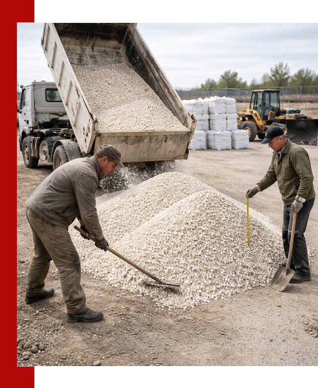 Мраморная крошка с доставкой и разгрузкой в Пушкино