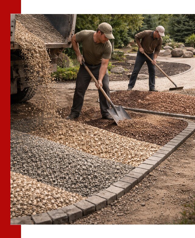 Декоративная крошка для ландшафта в Пушкино — продажа и доставка