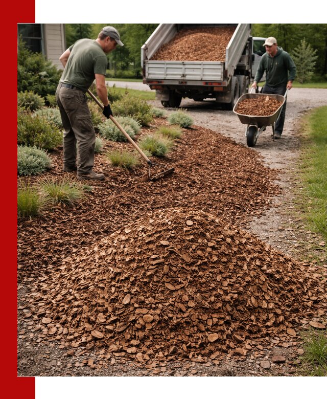 Крошка для мульчирования с доставкой в Пушкино