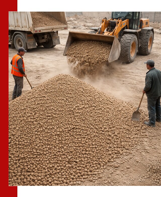 Керамзит фракция 10-20 с доставкой в Пушкино