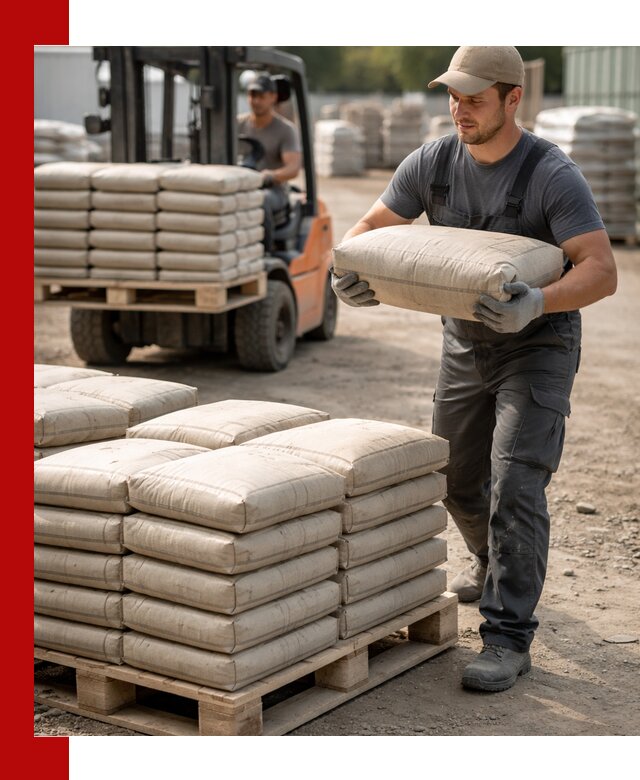 Доставка цемента в мешках оптом и в розницу в Пушкино