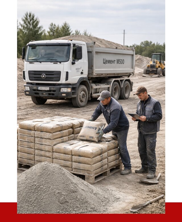 Купить цемент м500 с доставкой в Пушкино от 5394 р. | ПРОНЕРУДПшк