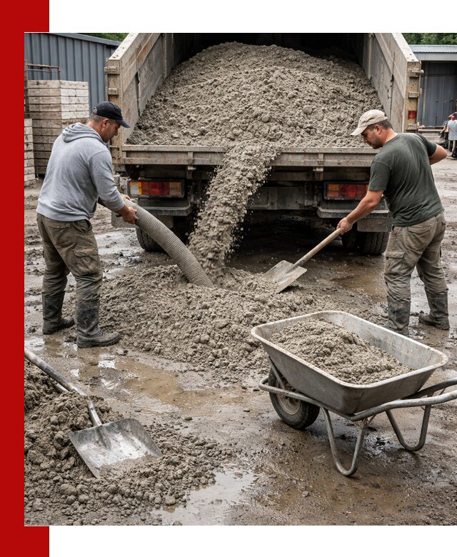 Цементно-песчаная смесь М150 доставка в Пушкино