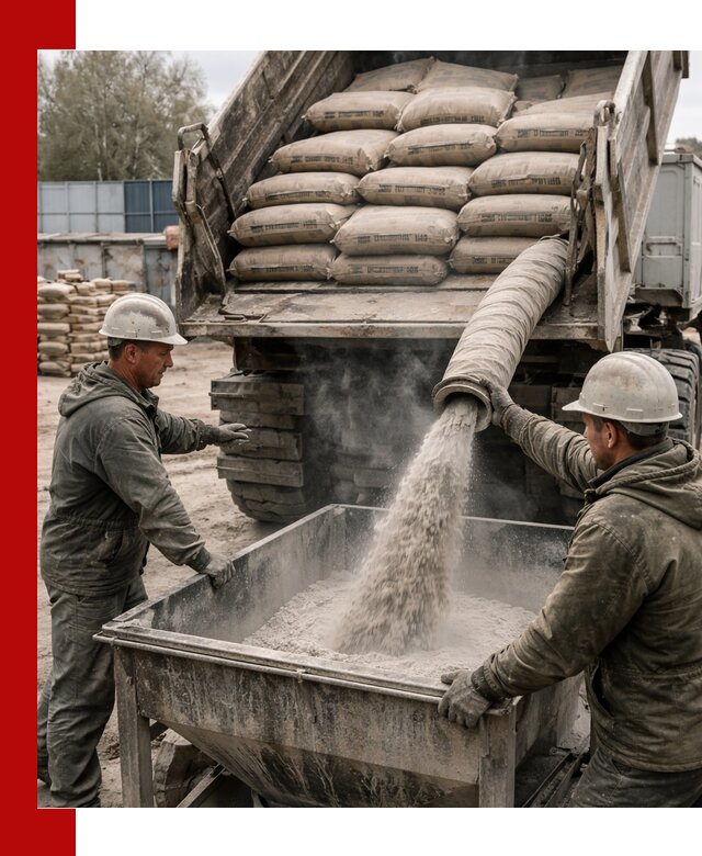 Доставка цемента М400 в Пушкино оптом и в розницу