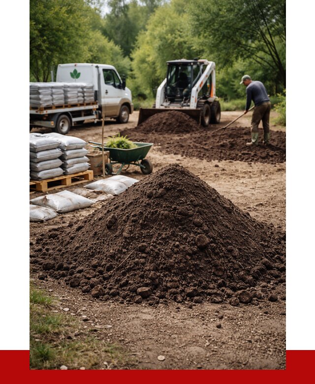 Грунт для озеленения с доставкой в Пушкино от 1867 р. | ПРОНЕРУДПшк