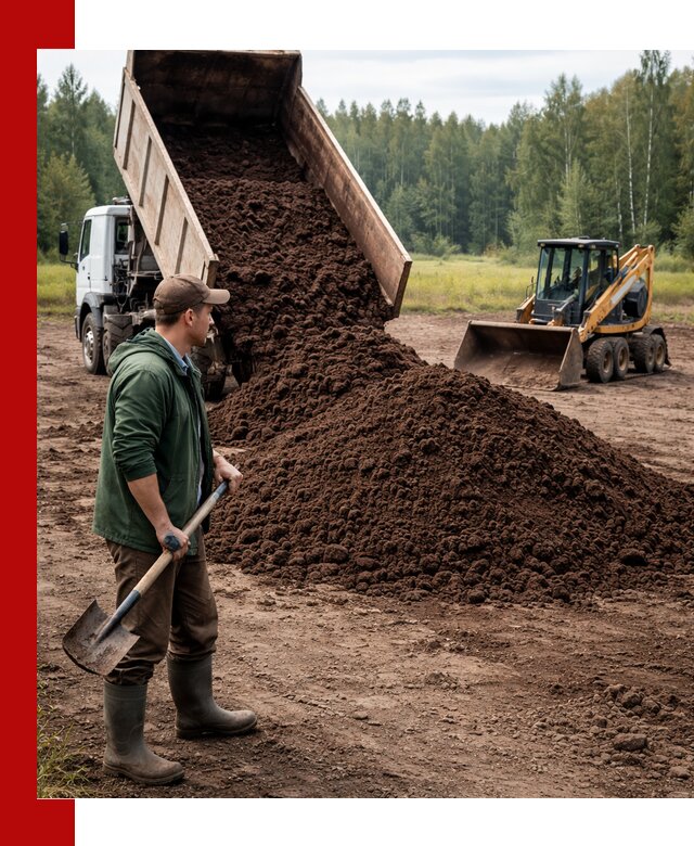 Купить верховой торф с доставкой в Пушкино для садоводства и растений