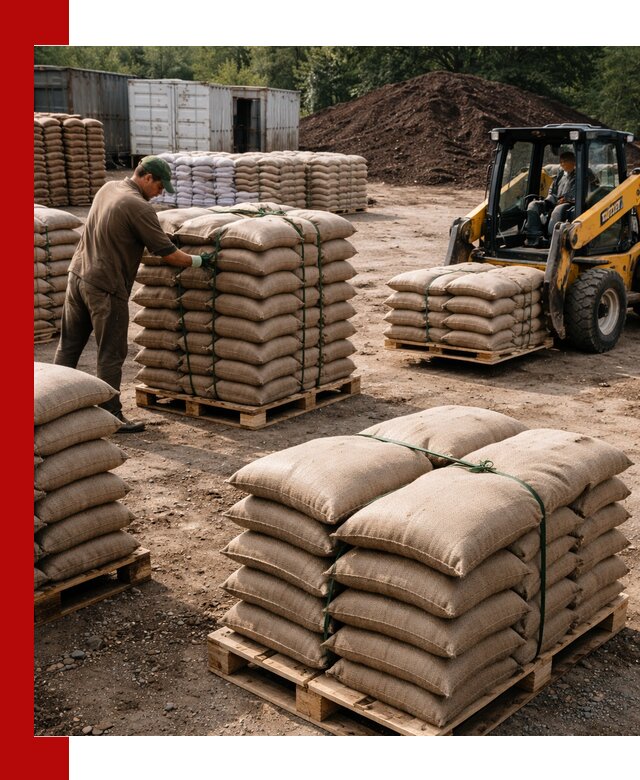 Доставка торфа в мешках по выгодным ценам в Пушкино