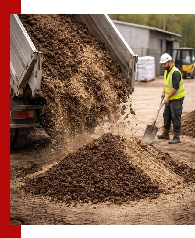 Доставка торфо-песчаной смеси в Пушкино для строительства и озеленения