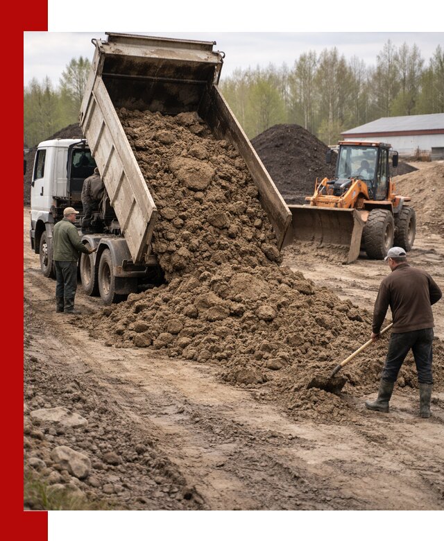 Доставка глин и суглинков в Пушкино оптом и вкрай