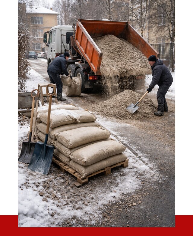 Противогололедные материалы оптом в Пушкино от 4357 р. | ПРОНЕРУДПшк