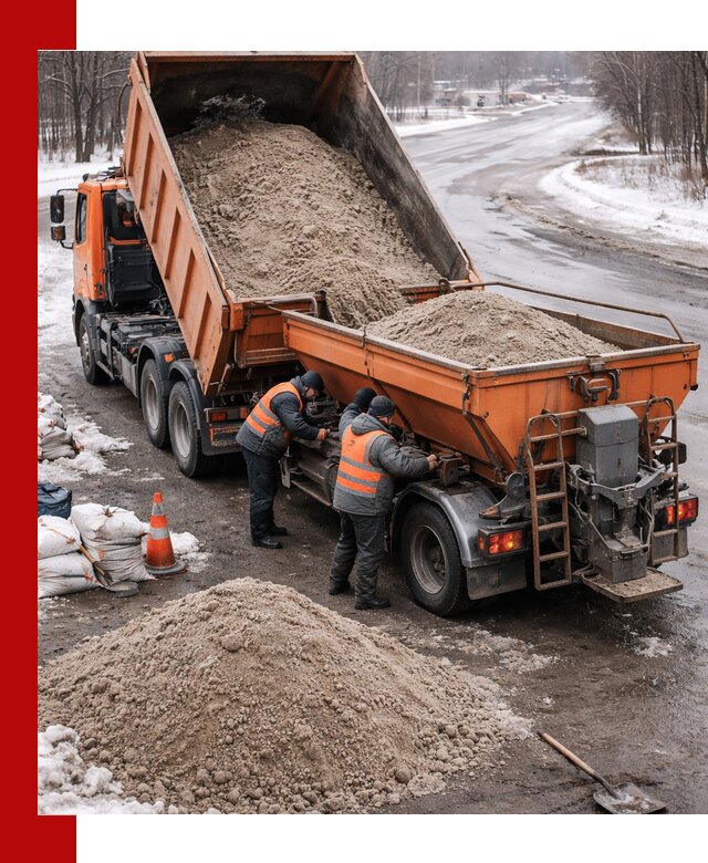 Поставка и вывоз пескосоля в Пушкино оптом и в розницу