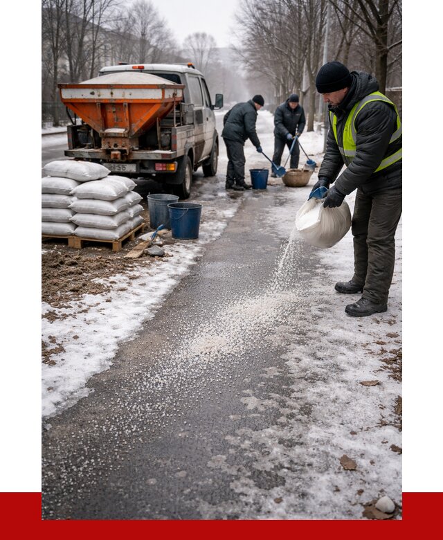 Реагент против гололеда в Пушкино с доставкой от 4668 р. | ПРОНЕРУДПшк