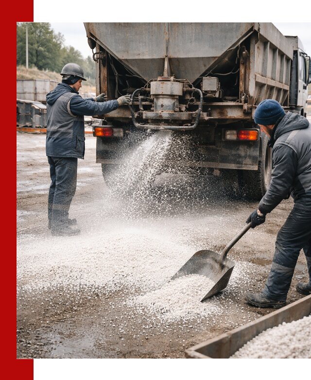 Доставка и продажа хлористого кальция в Пушкино