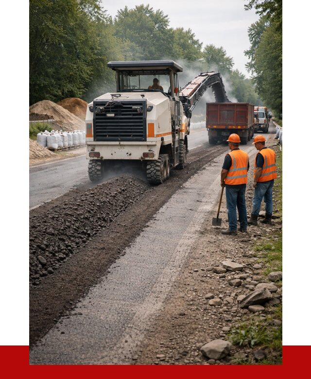 Фрезерованный асфальт в Пушкино от 2282 р./куб. | ПРОНЕРУДПшк