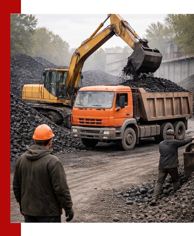Доставка угля автотранспортом в Пушкино быстро и выгодно