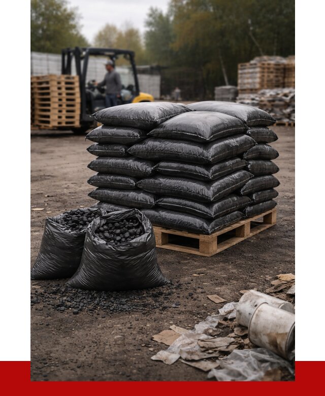 Купить уголь в мешках с доставкой в Пушкино от 7780 р. | ПРОНЕРУДПшк