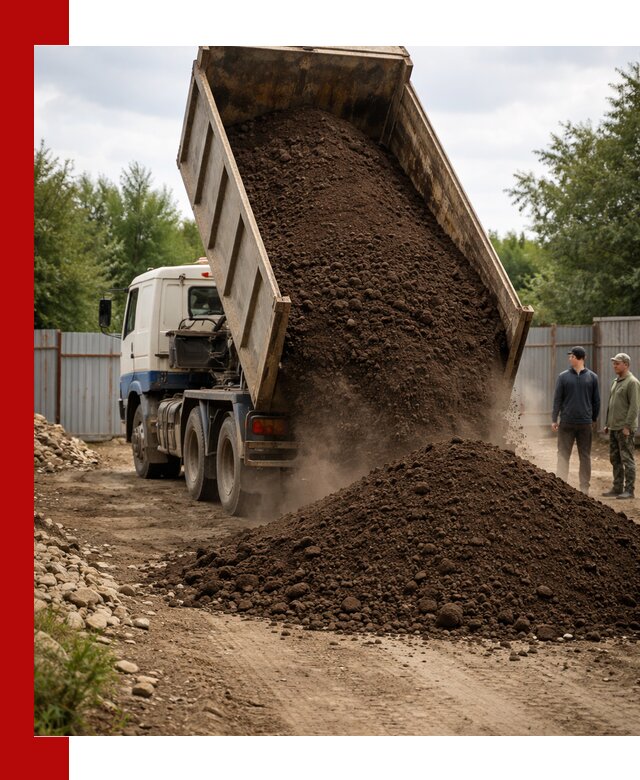 Доставка самосвалом 10 кубов в Пушкино быстро и надёжно